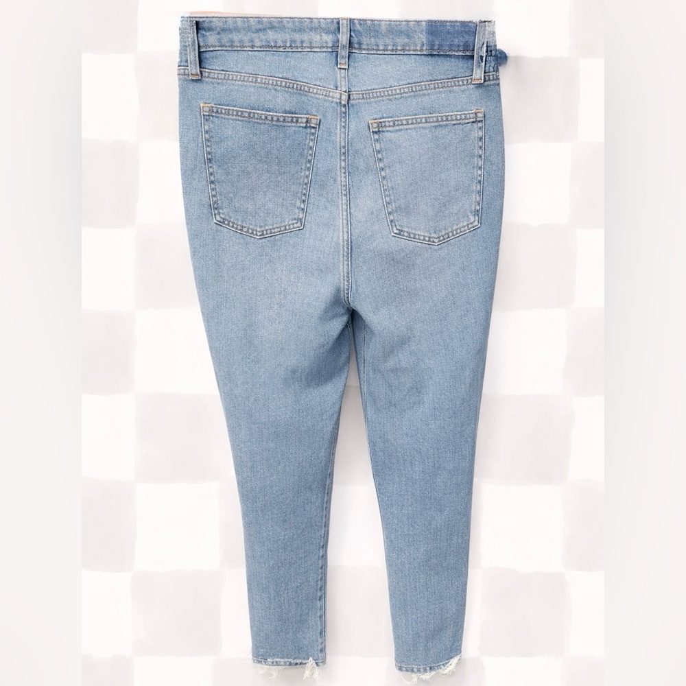 Abercrombie & Fitch Light Blue Skinny Jeans (NWT) - Picture 2 of 3